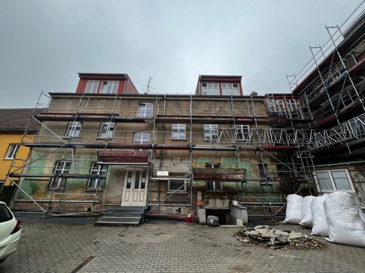 Sanierung Fassade vorher